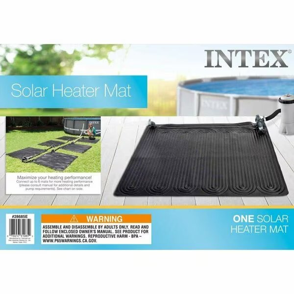 Solar Pool Heater Kit 47 in. H X 47 in. W, Intex, Mfr#: 28685E